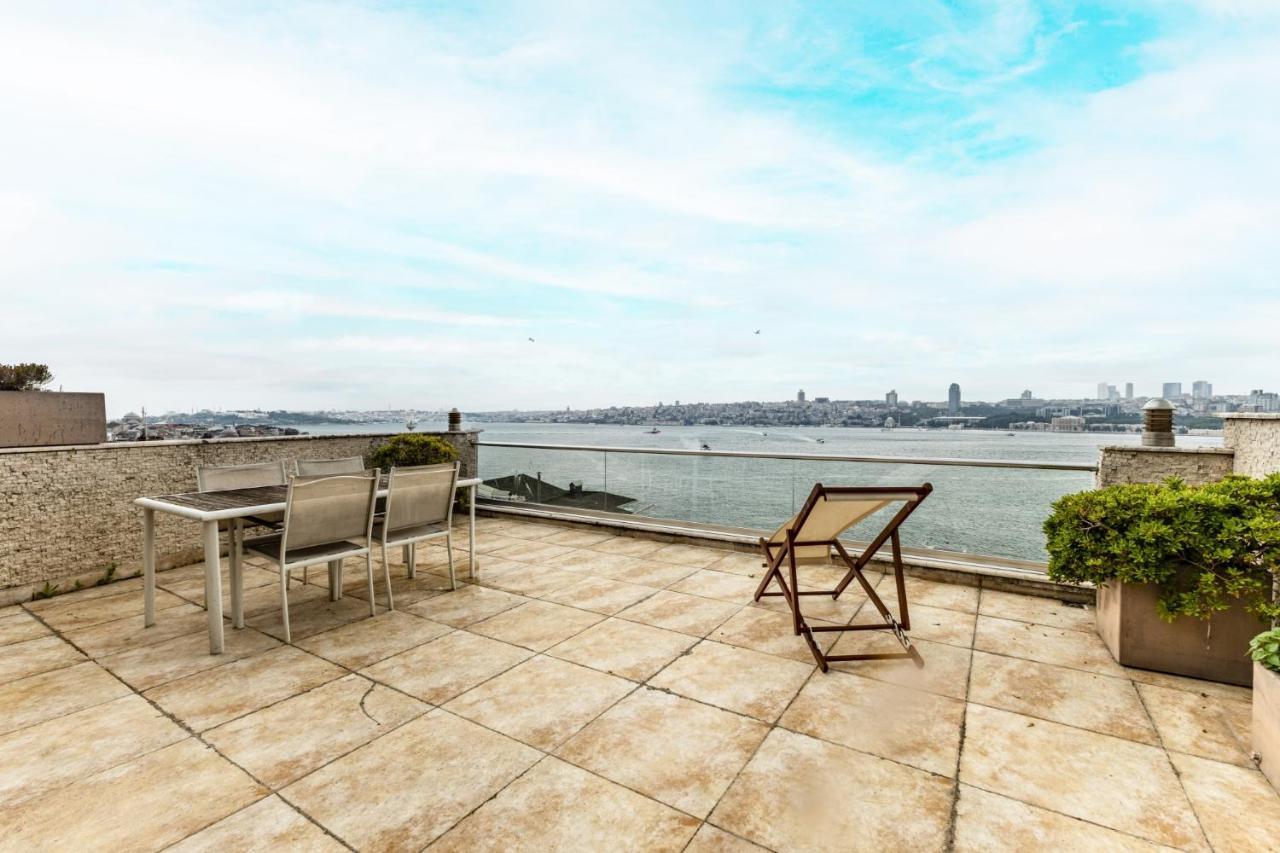 Apartmán Duplex Flat W Panoramic Bosphorus View And Terrace Istanbulská provincie Exteriér fotografie
