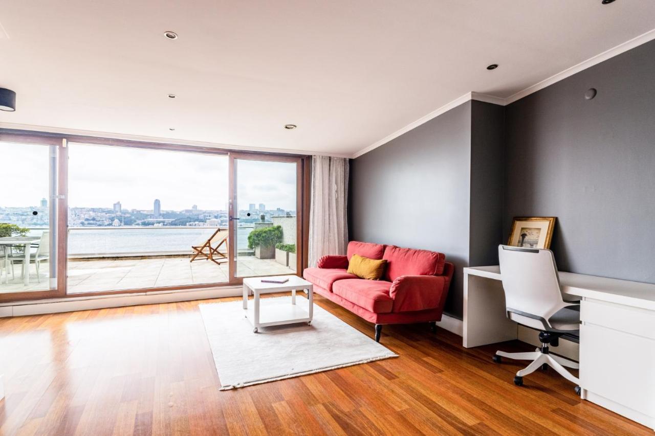 Apartmán Duplex Flat W Panoramic Bosphorus View And Terrace Istanbulská provincie Exteriér fotografie