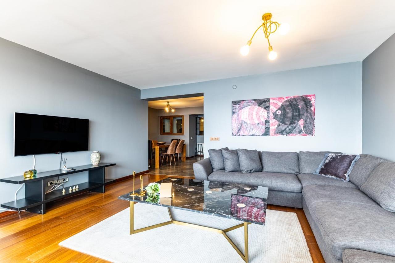 Apartmán Duplex Flat W Panoramic Bosphorus View And Terrace Istanbulská provincie Exteriér fotografie